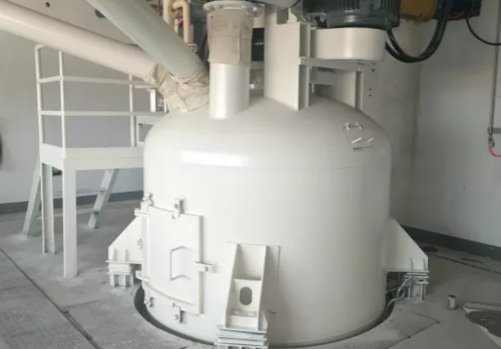 Industrial slurry mixing unit